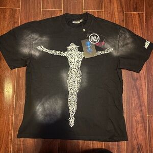 Hellstar Qr Christ tshirt L
